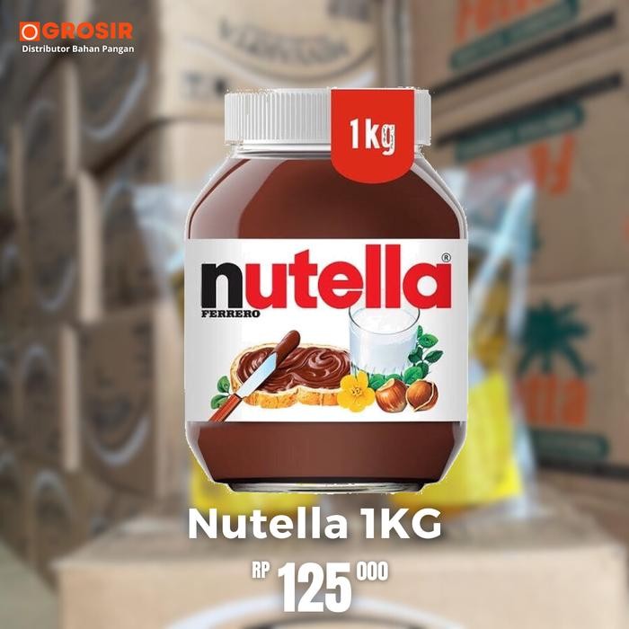 

PastikanTerjaminMutunya- Nutella 1KG / 1000gr / 1000 gram termurah