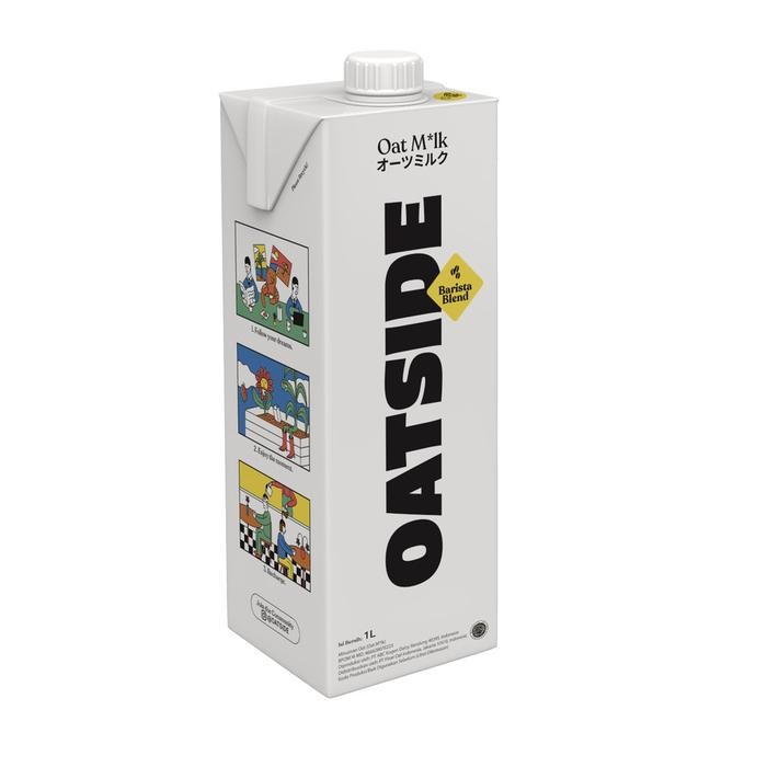 

PastikanTerjaminMutunya- OATSIDE Oat Milk 1L - Susu Oat Gandum Lactose & Dairy Free