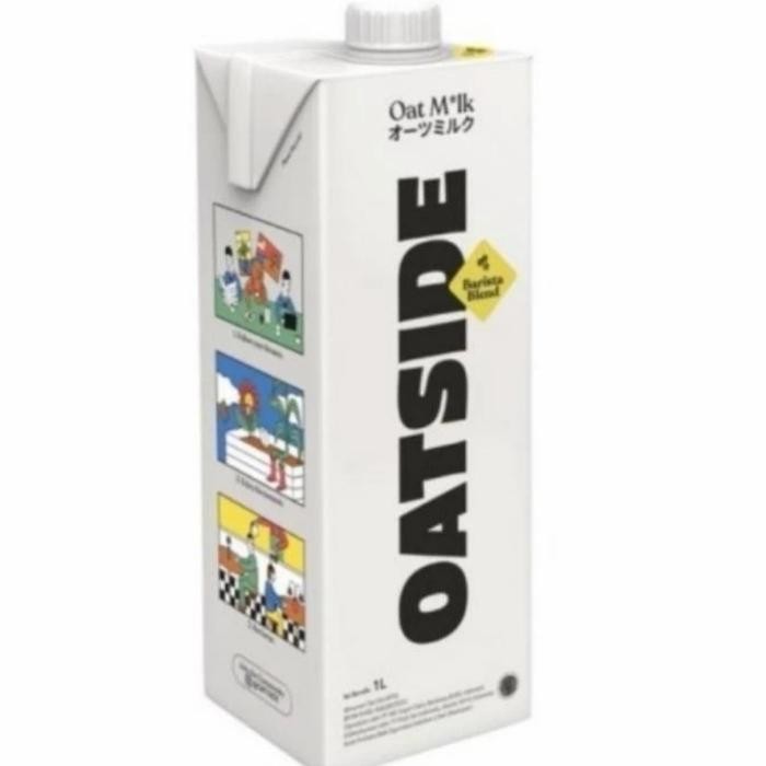 

PastikanTerjaminMutunya- oatside barista blend oat milk (susu oat gandum) 1L