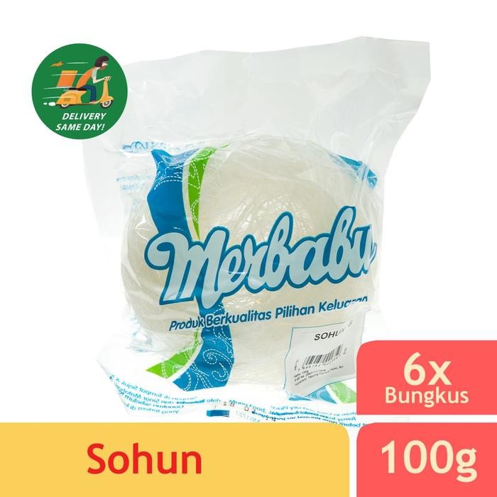 

SemuAReadyYaB0Zq- Merbabu Sohun 100g x 6Pcs (Bisa Same Day Delivery)