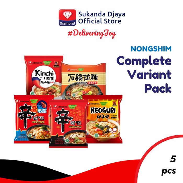 

SemuAReadyYaB0Zq- Nongshim Mie Instan Complete Variant Packs