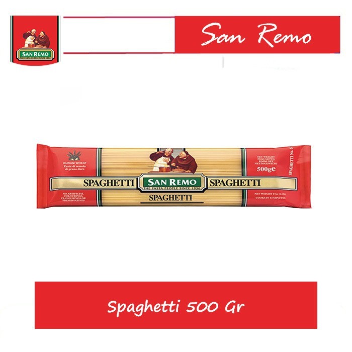 

SemuAReadyYaB0Zq- San Remo Spaghetti 500 Gr