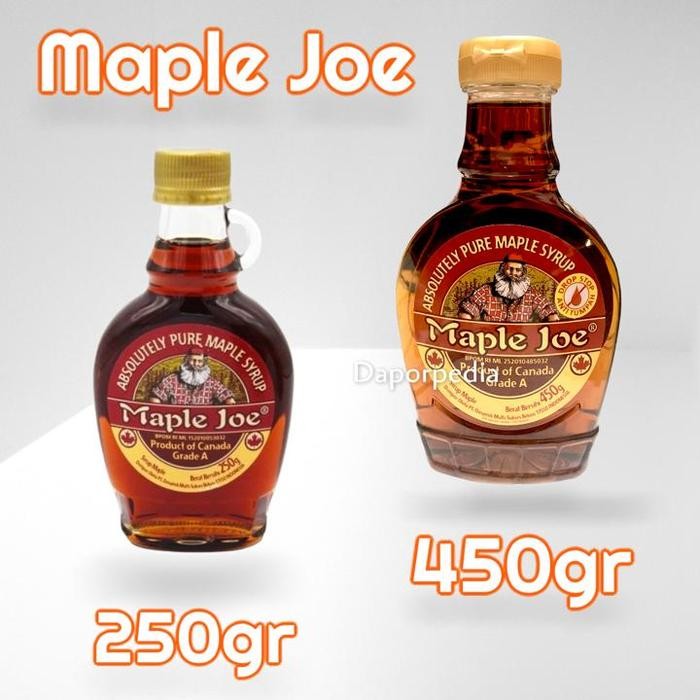 

St0ckMelimpAh- Maple Joe Syrup Pure Maple Sirup 250gr 250gram Grade A Premium