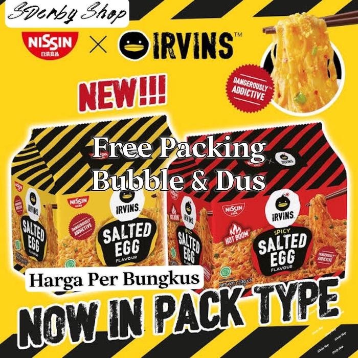 

SemuAReadyYaB0Zq- Irvins Salted Egg Noodle Mie Instan Irvin Halal
