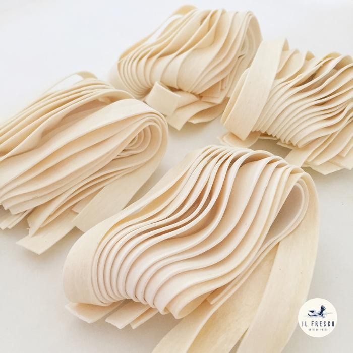 

SemuAReadyYaB0Zq- Homemade Pappardelle 400g / Handmade Artisan Pasta Natural - Il Fresco