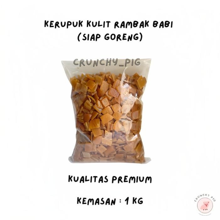 

BnyKBonusBelidiMari- Kerupuk Kulit Rambak Babi Mentah - 1Kg
