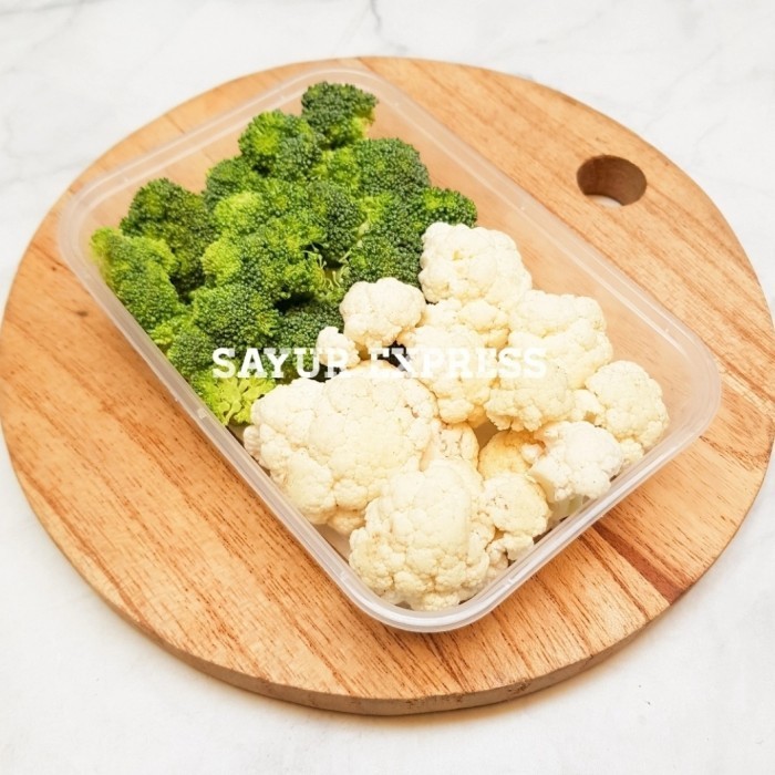 

BnyKBonusBelidiMari- KIRIM INSTAN Paket Foodprep Brokoli & Kembang Kol