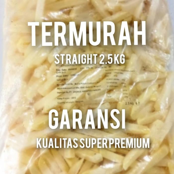 

BnyKBonusBelidiMari- Kentang Goreng Straight cut 2,5Kg . Kentang Beku