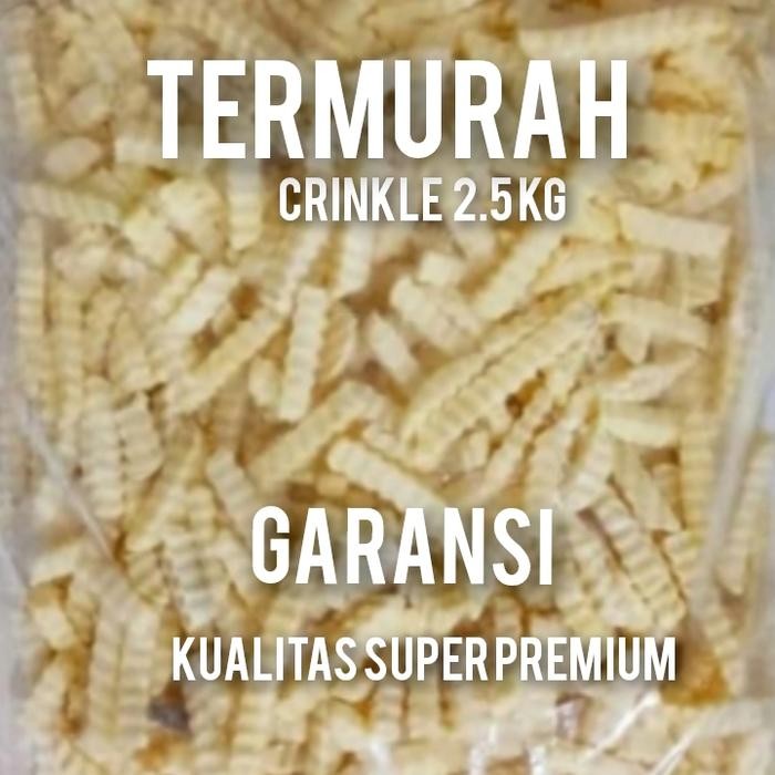 

BnyKBonusBelidiMari- KENTANG GORENG AVIKO TERMURAH 48rb/2.5kg CRINKLE CUT