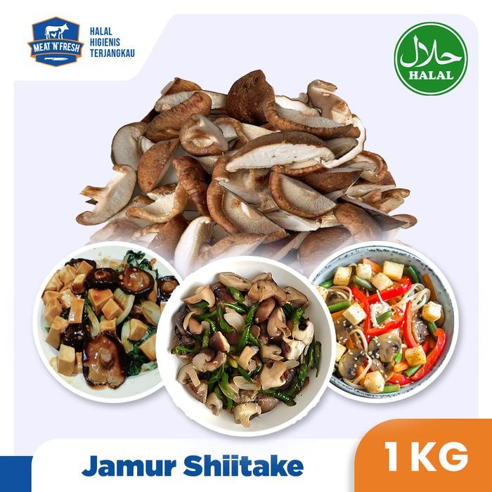 

BnyKBonusBelidiMari- Jamur Shiitake / Shiitake Mushroom 1Kg