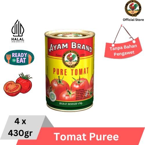 

BnyKBonusBelidiMari- Ayam Brand - Tomat Puree Kaleng 4 pcs 430gr