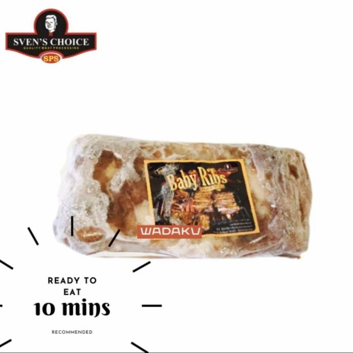 

BnyKBonusBelidiMari- Daging baby back ribs Pork Iga Bakar Ready to Eat 300g