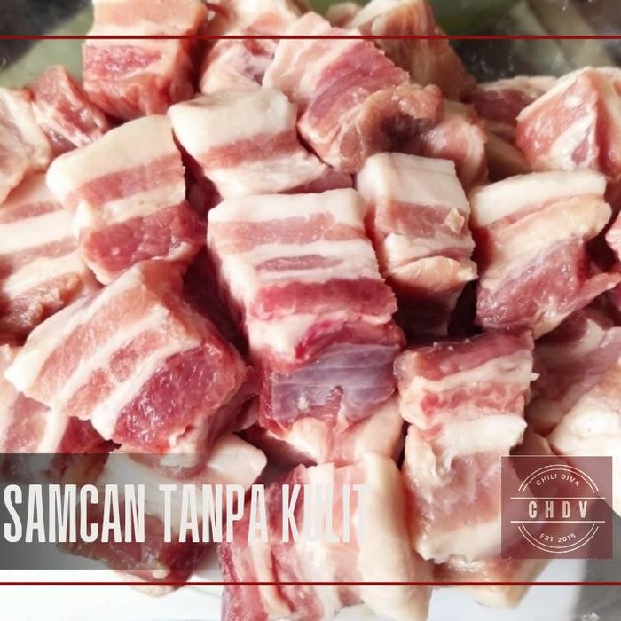 

BnyKBonusBelidiMari- Pork Belly Cubes (potong dadu tanpa kulit) 500gr