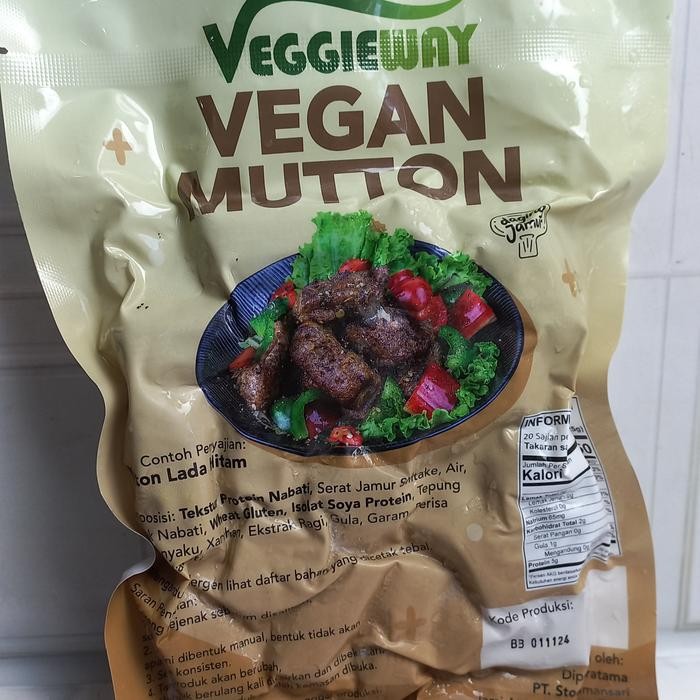 

BnyKBonusBelidiMari- Veggie Mutton Vegan Mutton Daging Vegan Vegetarian Veggieway