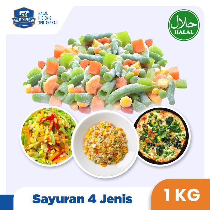 

BnyKBonusBelidiMari- Sayuran 4 Jenis / Mix 4 Way Vegetables