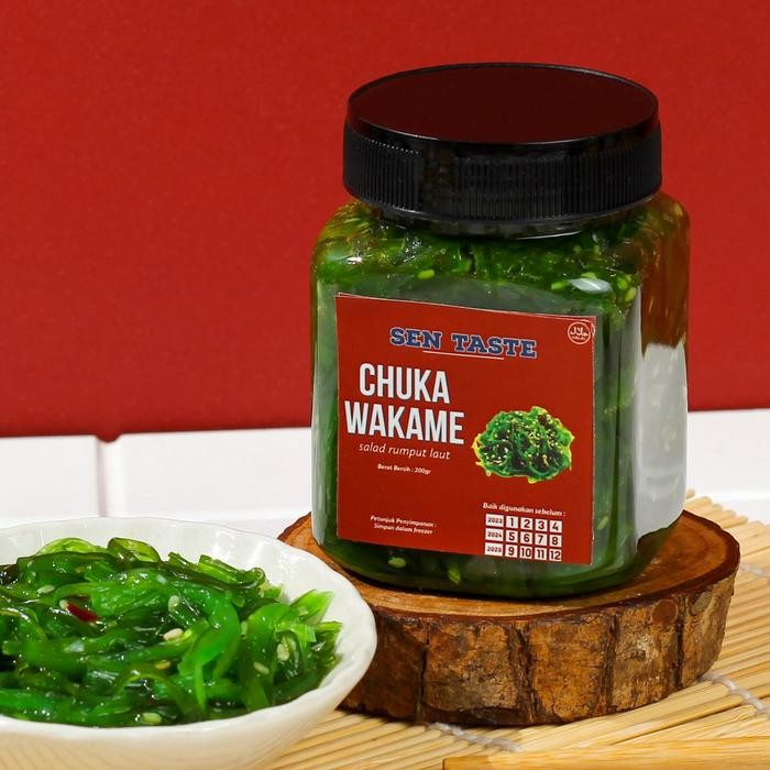 

BnyKBonusBelidiMari- Chuka Wakame Salad Rumput Laut 200gr - Seaweed Salad Japan Frozen