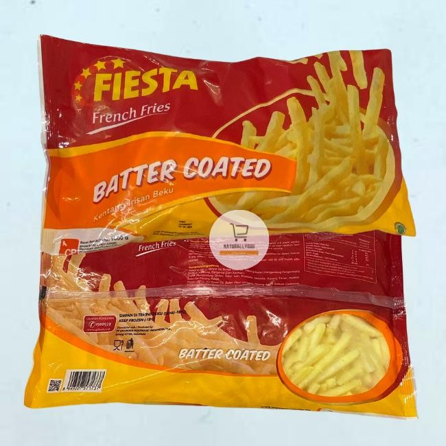 

BnyKBonusBelidiMari- Fiesta French Fries Batter Coated Kentang Keju Fiesta 500gr / 1kg