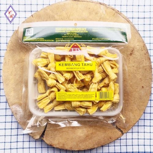 

BnyKBonusBelidiMari- Kembang Tahu Pita TTS 150gr Soybean Knot Kering