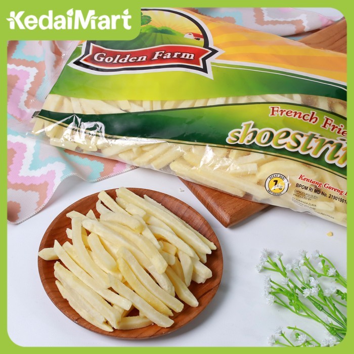 

BnyKBonusBelidiMari- French Fries Shoestring Golden Farm 1 Kg