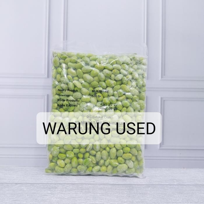 

BnyKBonusBelidiMari- Edamame Mukimame / Edamame Kupas 500 gr gram Camilan SEHAT