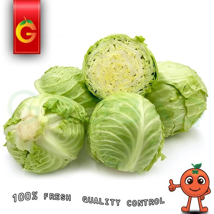 

BnyKBonusBelidiMari- Sayur Kol Bulat Manis Fresh / Pcs