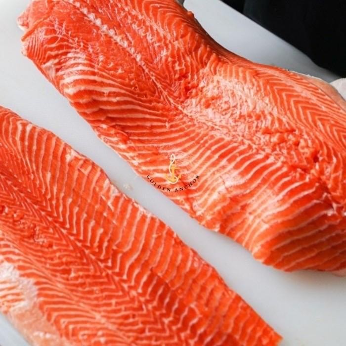 

BnyKBonusBelidiMari- ikan salmon 1 kg filet segar sashimi grade