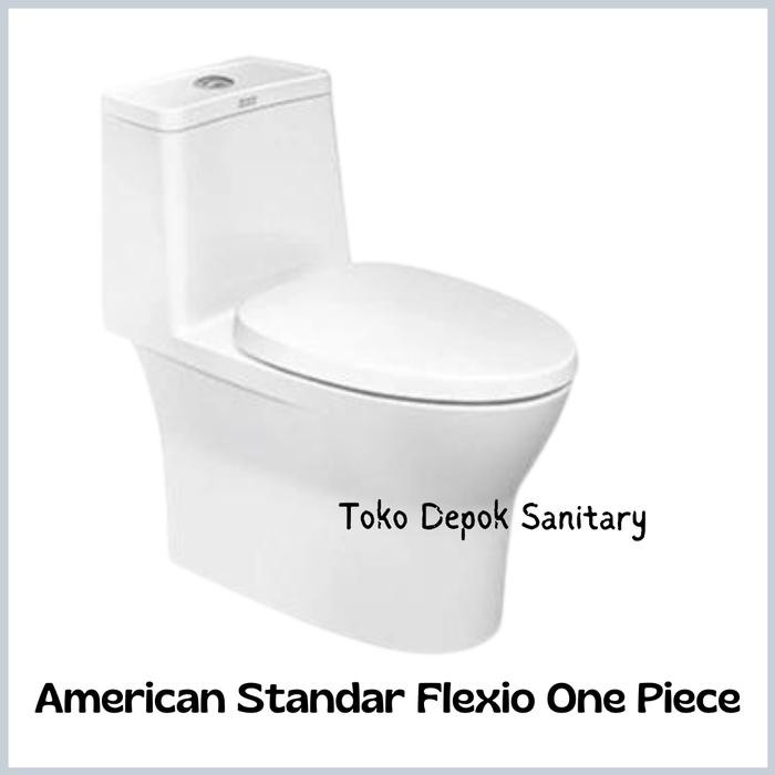 PREMIUM CLOSET DUDUK AMERICAN STANDAR FLEXIO ONE PIECE / KLOSET DUDUK / CLOSET