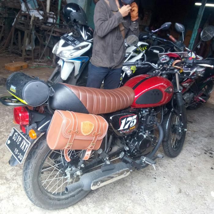 PREMIUM side bag w175 tas samping w175 aksesoris w175