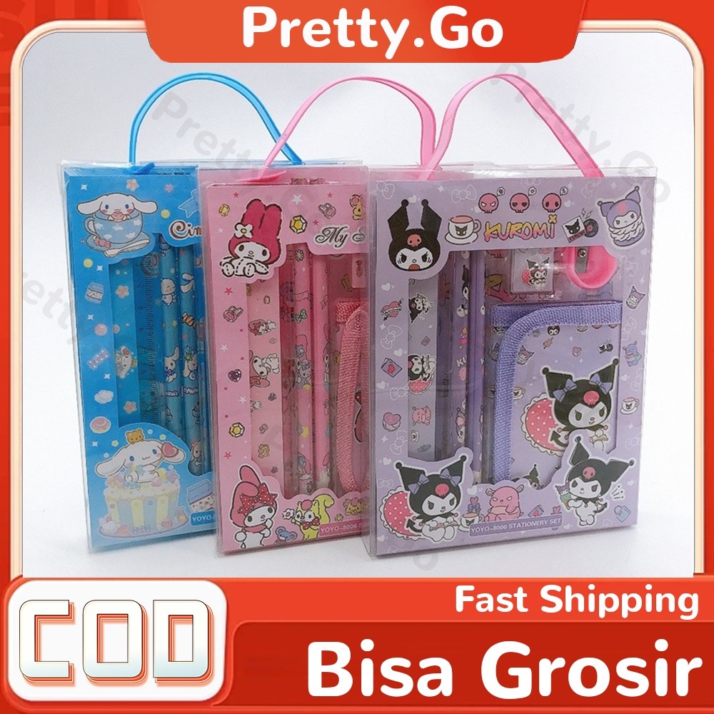

PROMO / Kotak Pensil Anak Stationery Set Untuk Hadiah Anak Sekolah Alat Tulis Anak Lucu Kotak Pensil