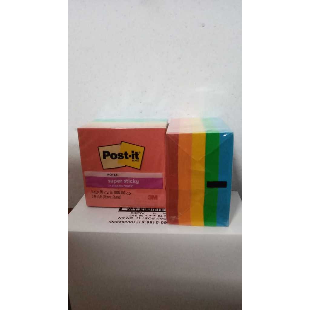 

3M post it sticky note 654-5 SSAN