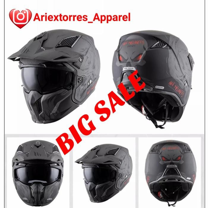 HELM MODULAR MT HELMET STREETFIGHTER SV ORIGINALHELM TOURING