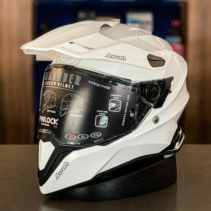 Airoh Commander White Glossy