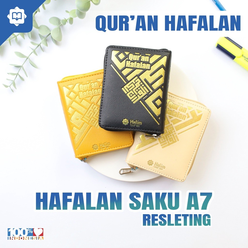 PROMO / Al Quran hafalan halim restleting saku - Al Quran hafalan saku resleting