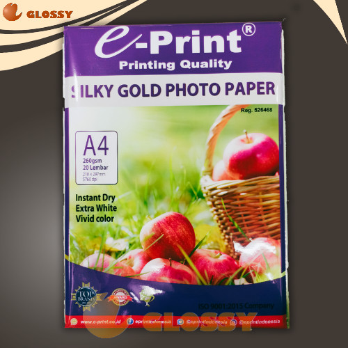 

EPRINT y Gold Photo Paper 260 gsm KERTAS FOTO Y DOFF