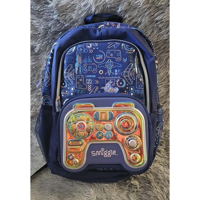 Tas Ransel Smiggle Game Black