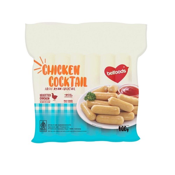 

BELFOODS SOSIS CHICKEN COCKTAIL 400 GR