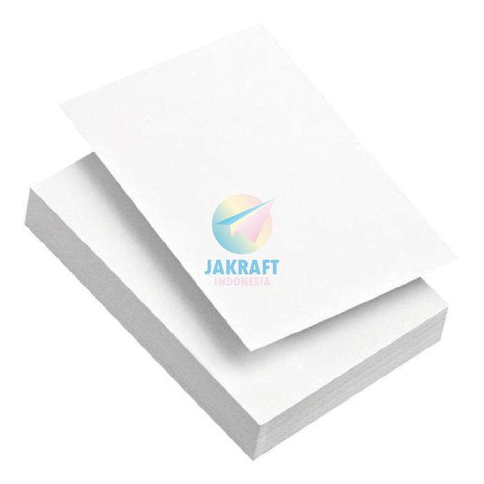 

(100 Lembar) Kertas Art Paper Carton Karton A4 120 Gsm Gram IDEO Putih White 2 Sisi Glossy