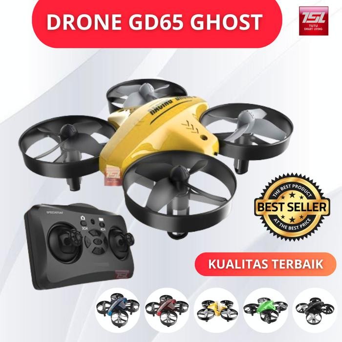 Clixsy- Drone Apex Mini Racing Drone, Quadcopter Drone Mini - Gd-65A Murah