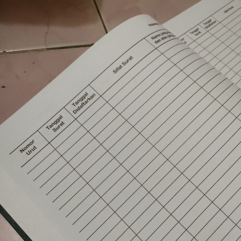 

Buku Warmerking/Buku Daftar surat dibawah tangan yang dibukukan