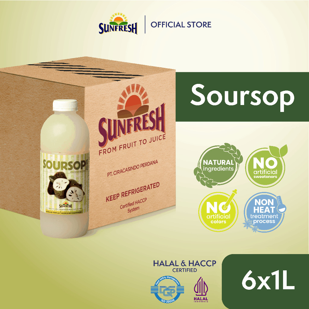 

Sunfresh Daily Juice 6 x 1 Liter - Kemasan Karton