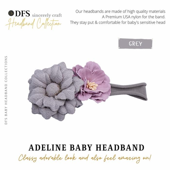 Bandana Bayi _ Baby Headband - Adeline Series