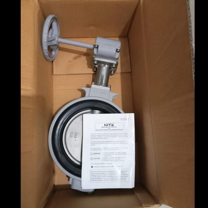 Buttefly Valve Kitz 6 Inch / Butterfly Valve Gear 6" Kitz Kode 336