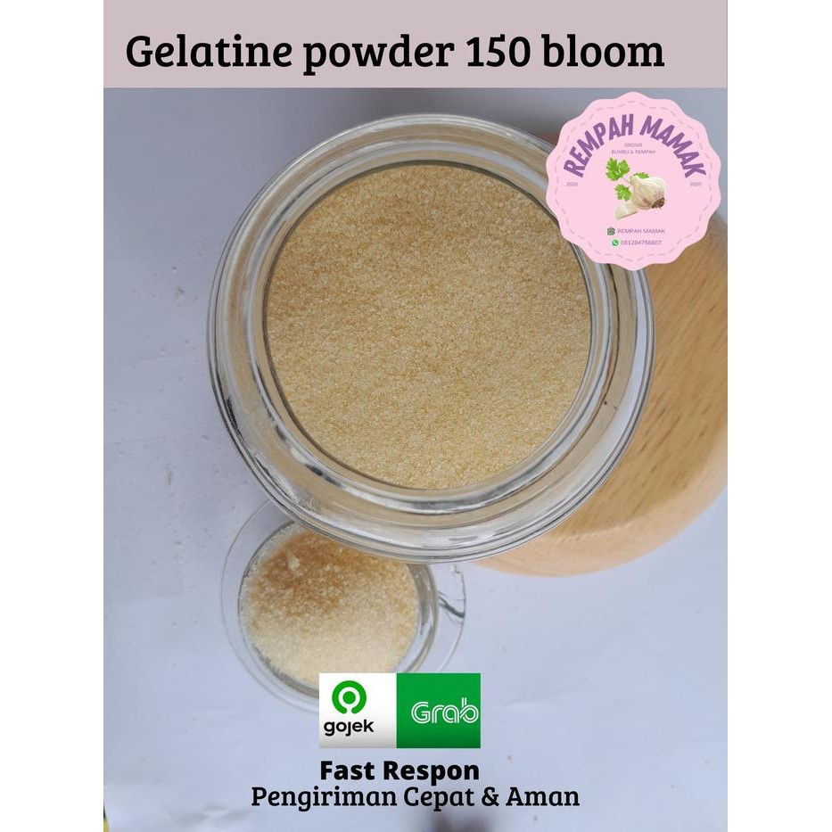 

GELATINE POWDER / GELATIN BUBUK 500 GRAM