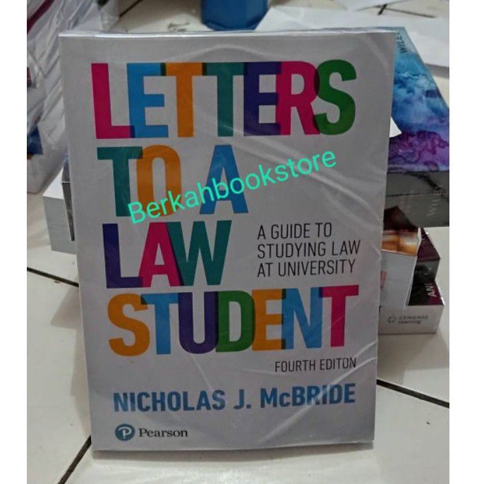 

Buku Letters to a Law Student 4th edition Nicholas J Mcde