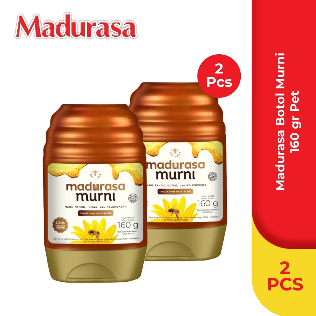 

2 Madurasa Botol Murni 160Gr Pet