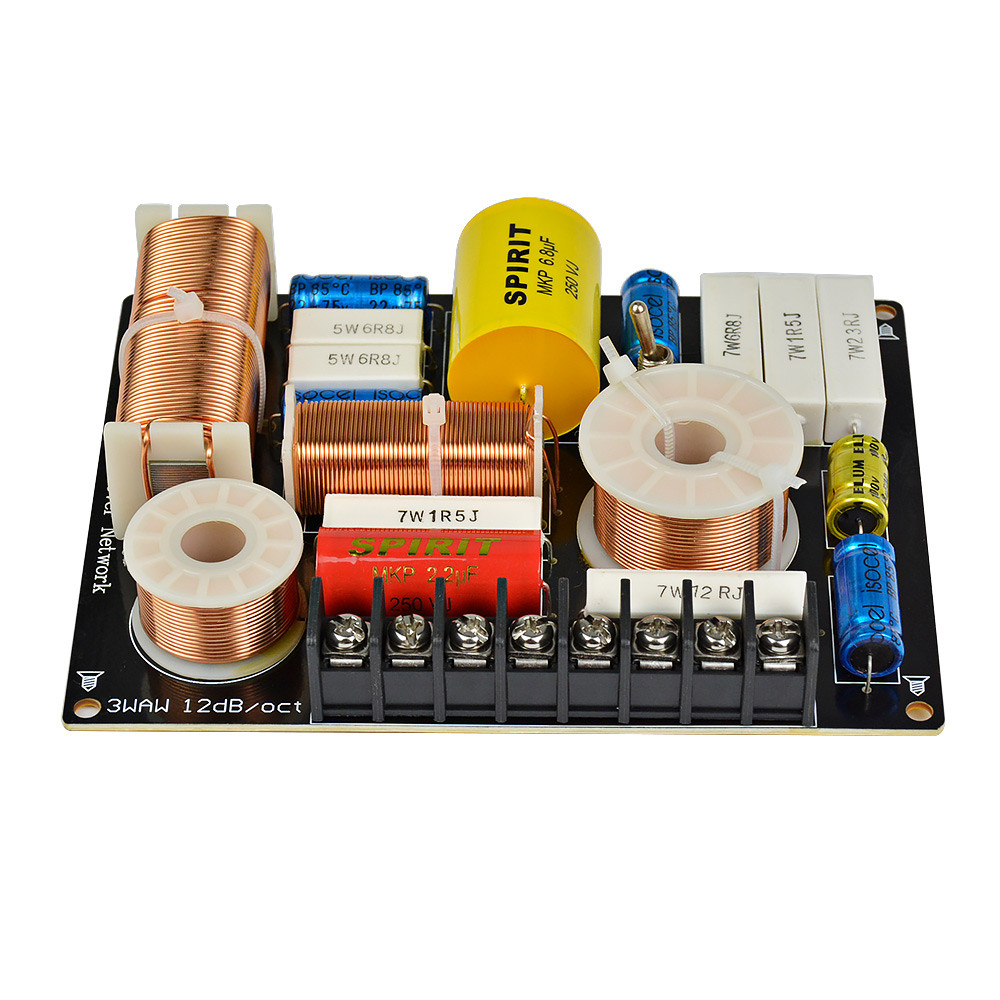 AIYIMA 280W 3 Way Audio Speaker Crossover Treble+ Midrange+ Bass Independent Filter Frequency Divide