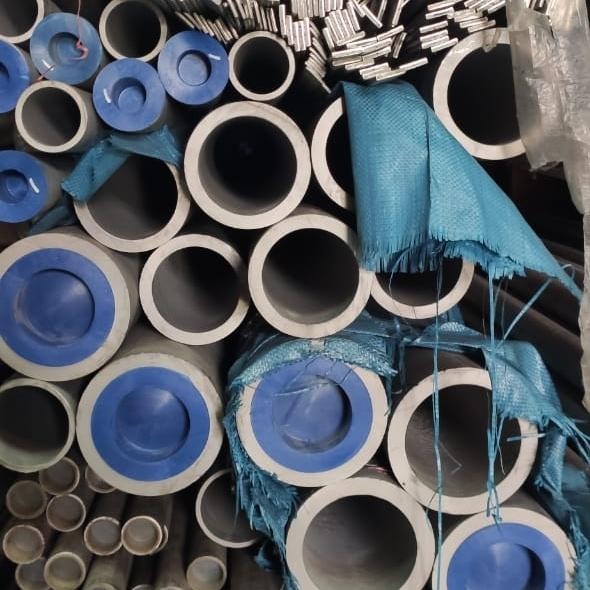 pipa seamless stainless 304 diameter 3" sch 80 x 250mm Kode 1032