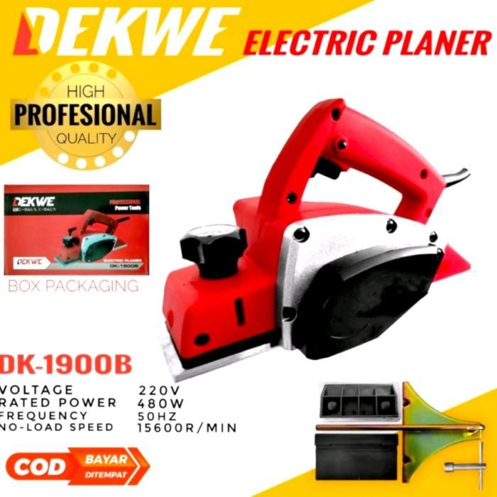 Mesin Serut Kayu Planner DEKWE DK-1900B Electric Planer Pasah