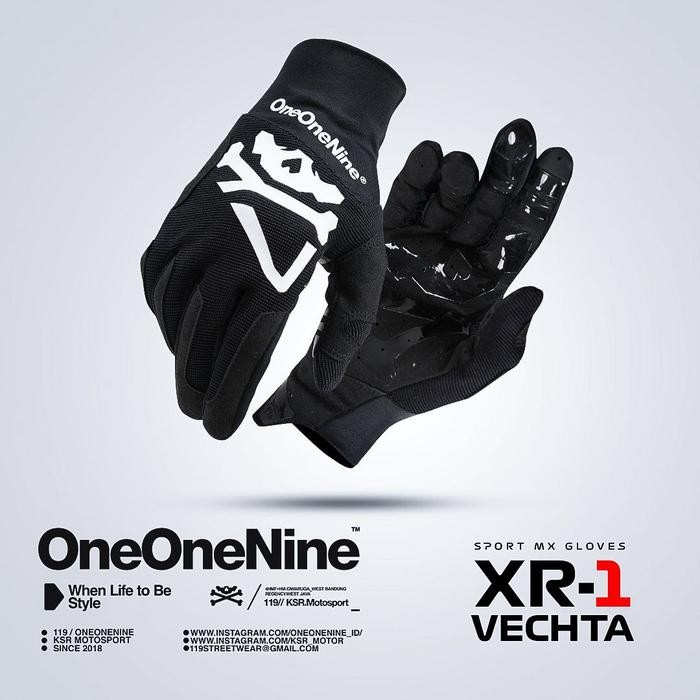 Glove oneonenine XR-1 VECHTA sarung tangan oneonenine 119