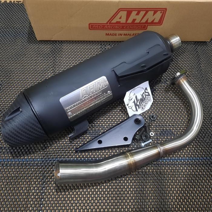 MURAH.. KNALPOT AHM BEAT SCOOPY VARIO FI 110 SAPCY AHM MALAYSIA KNALPOT RACING